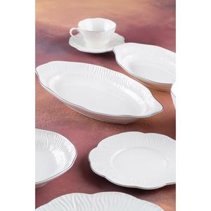 Acar 5317 Alina argento 39 pezzi porcellana Set da pranzo per 6 persone - Product Image 2