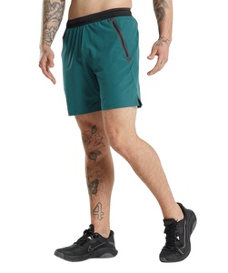 Ensemble d'été 2 pièces OEM personnalisé : T-shirt uni écologique pour homme et short à logo frontal - Product Image 1