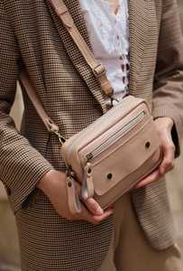 Sac à main pour femme Sac en cuir simple personnalisé Sacs à bandoulière en cuir pour femme Bandoulière LCBB-0119 - Product Image 3