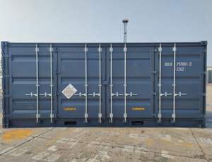 Contenedor de Residuos Peligrosos GPOS Personalizado de 20 Pies, Contenedores de Acero Corten de 20 Pies de Altura con Lateral Abierto para Mercancías Peligrosas - Product Image 6