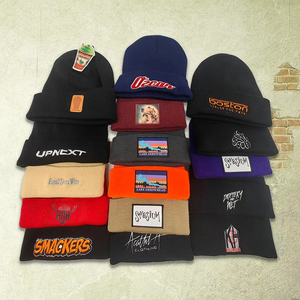 2025 Producto de tendencia de alta calidad logotipo bordado personalizado sombreros de invierno clásicos gorros de punto gorro de punto con logotipo personalizado - Product Image 2