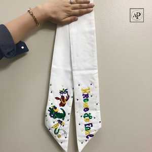 สายสะพายพวงมาลัยมาร์ดิกราส์แบบสั่งทำทำด้วยมือหรูหราประดับประตูที่สมบูรณ์แบบสำหรับการจัดงานเทศกาลและการตกแต่งวันหยุด - Product Image 2