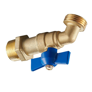 Robinet de tuyau à 1/4 de tour, robinet de tuyau en laiton sans plomb, robinet de vidange, filetage NPT, fabricant pour système de plomberie - Product Image 2