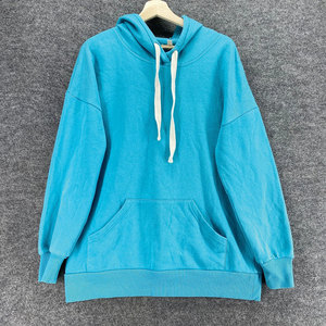 Sudadera con Capucha de Invierno de Felpa Lavada al Ácido Ecológica para Mujer, Sudadera de Moda Sostenible, Estilo Urbano Esencial - Product Image 1