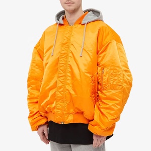 Chaquetas Bomber de alta calidad para hombre, ropa a prueba de viento, satinadas, abrigo bordado - Product Image 5