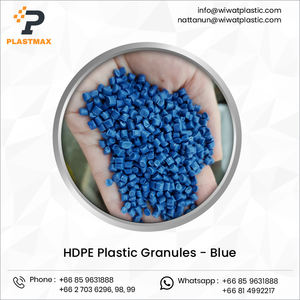 Granulés bleus de qualité injection, granulés plastiques HDPE pour injection, granulés plastiques HDPE - Product Image 2