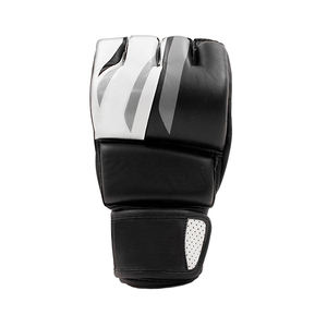 Gants de boxe demi-doigts ajustables en gros d'usine, MMA, combat et entraînement de Muay Thai, arts martiaux, gants de boxe d'entraînement - Product Image 6