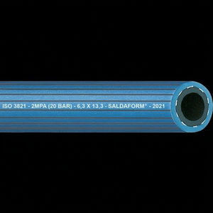 Manguera de Goma Refinada de 3.5mm, 13.3mm de Diámetro Exterior, 6.3mm de Diámetro Interior, 50m de Longitud, 50m por Paquete - AZUL - Product Image 3