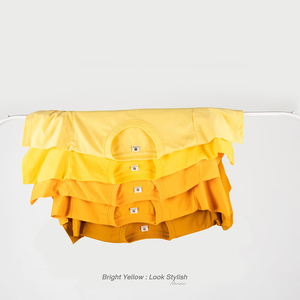 เสื้อยืดแขนสั้นผ้าโพลีโทนสีอบอุ่นสำหรับทุกเพศ - Product Image 2