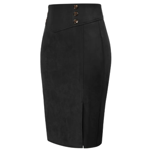 กระโปรงผ้ายีนส์ซักได้สำหรับคุณแม่พิมพ์ลายดอกไม้มาใหม่ - Product Image 5