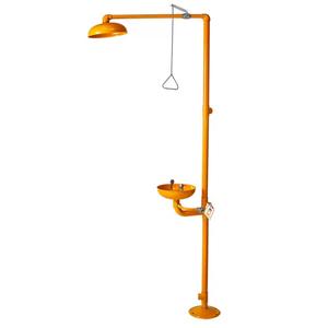 Estación de <span class=keywords><strong>Lavaojos</strong></span> de Emergencia Compuesta Goldenrod con Circuito de Flujo Cerrado y Pulverización Limpia Sin Estagnación - Product Image 4