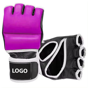 Gants de MMA professionnels de haute qualité, logo personnalisé, vente en gros, gants de grappling en cuir, gants de sparring, gants de boxe en PU, arts martiaux - Product Image 2