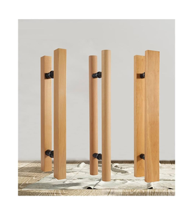 Poignée de porte d'armoire en bois H forme artisanat meubles article de décoration poignée de porte en bois Offre Spéciale - Product Image 1