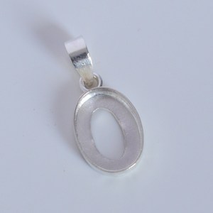 Colgante en blanco de Plata de Ley 925, pinza de 7x9mm a 20X30mm, forma ovalada, bisel de piedras preciosas, taza, colgante en blanco, fundición de Metal - Product Image 3