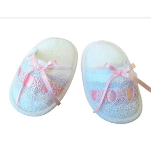 Zapatitos Tejidos Rosas para Bebé - Zapatos Suaves para Bebés - Product Image 1