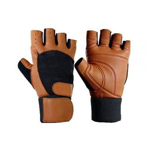 Guantes de Gimnasio para Levantamiento de Pesas 2026, Antideslizantes, Transpirables, de Medio Dedo, con Soporte para Muñeca, de Poliéster, para Hombre - Product Image 1