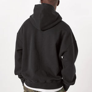 Sudaderas con Capucha para Hombre, Sudaderas con Capucha de Estilo Lavado Ácido, Ropa Deportiva Gruesa, Sudaderas con Estampado Personalizado, Sudadera con Capucha Lisa para Hombre - Product Image 3