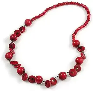 สร้อยคอลูกปัดเรซินสำหรับผู้หญิงคลาสสิกยาว16นิ้วออกแบบได้ตามต้องการขนาดคู่รักรูปทรงลวดลายสำหรับวันครบรอบ - Product Image 2