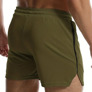 Pantalones cortos de chándal informales para hombre, ropa informal de Hip Hop con estampado de secado rápido, pantalones cortos de natación lisos de alta calidad - Product Image 2