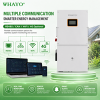 Inverter Hybrid Tenaga Surya Whayo US 120V/240V Split Phase 10kW 12kW 15kW 16kW Mendukung Baterai 48V 51.2V