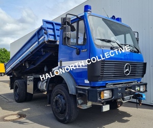 Camion benne d'occasion Mercedes-Benz Actros 1417 de 1992, Euro 3 Diesel 4x4, pour transport minier - Product Image 4