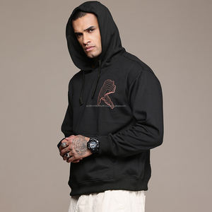 Fit2Fight Pull à capuche personnalisé à cordon de serrage très vendu, pull à capuche uni surdimensionné en polaire, fermeture éclair, pull à capuche de haute qualité pour hommes - Product Image 4