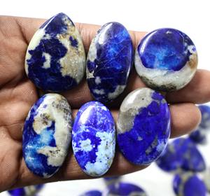 2025 venta al por mayor 100% cabujones afganos naturales piedras preciosas sueltas raras Fabricación de joyas de alta calidad forma de tamaño libre Jaipur venta al por mayor - Product Image 4