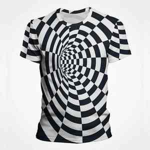 Camiseta de Algodón 100% Sostenible para Hombre, Corte Holgado, Estampada, Talla Grande, Secado Rápido, con Logotipo Personalizado - Product Image 5