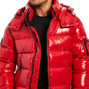 Veste matelassée hommes personnaliser la conception veste matelassée d'hiver vêtements de Style de mode vêtements d'hiver chauds ajustés vestes décontractées - Product Image 6