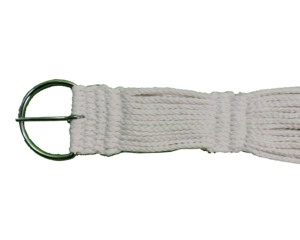 Y & Z 25-Strand Nylon Cinch Horse Cirth Halter de cuero con estilo de algodón Tamaño del caballo - Product Image 3