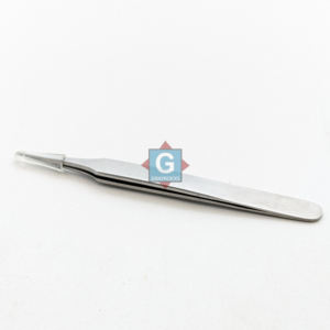 Pinces à épiler en acier inoxydable pour extensions de cils - Pointe lisse durable, couleur et logo personnalisables - Product Image 5