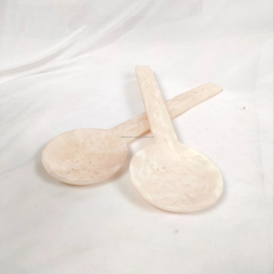 Ensemble de couverts à salade en résine écologique moderne 2025, lavable au lave-vaisselle, fabriqué à la main en Inde, articles de cuisine en vrac - Product Image 1