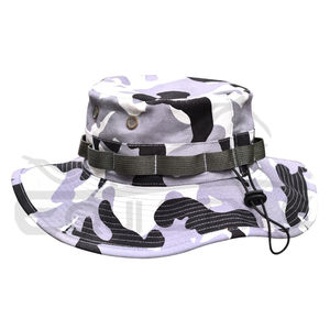 Chapeau de pêcheur imperméable tendance Taille adulte Imprimé Unisexe Séchage rapide Respirant Style jungle Chapeaux de soleil d'extérieur en gros - Product Image 5
