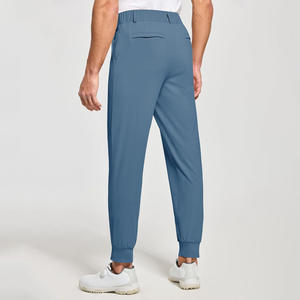 Pantalon de golf confortable pour hommes avec logo brodé sur mesure OEM Fit Personal Label Options disponibles - Product Image 4
