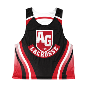 Uniforme personnalisé de crosse Vêtements de sport d'équipe Maillot de crosse et court Maillot réversible imprimé par sublimation Uniforme de football américain - Product Image 2
