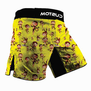 Vêtements de sport de combat MMA avec logo personnalisé Short de grappling imprimé par sublimation pour kimono d'arts martiaux Jiu Jitsu - Product Image 5