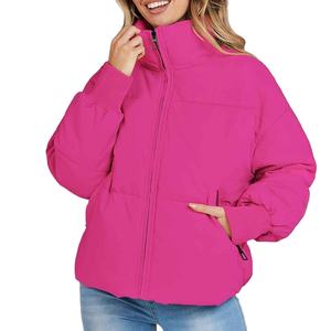 Veste matelassée d'hiver unisexe de haute qualité pour homme, chaude, coupe-vent, fermeture éclair, streetwear décontracté, veste matelassée pour femme - Product Image 5