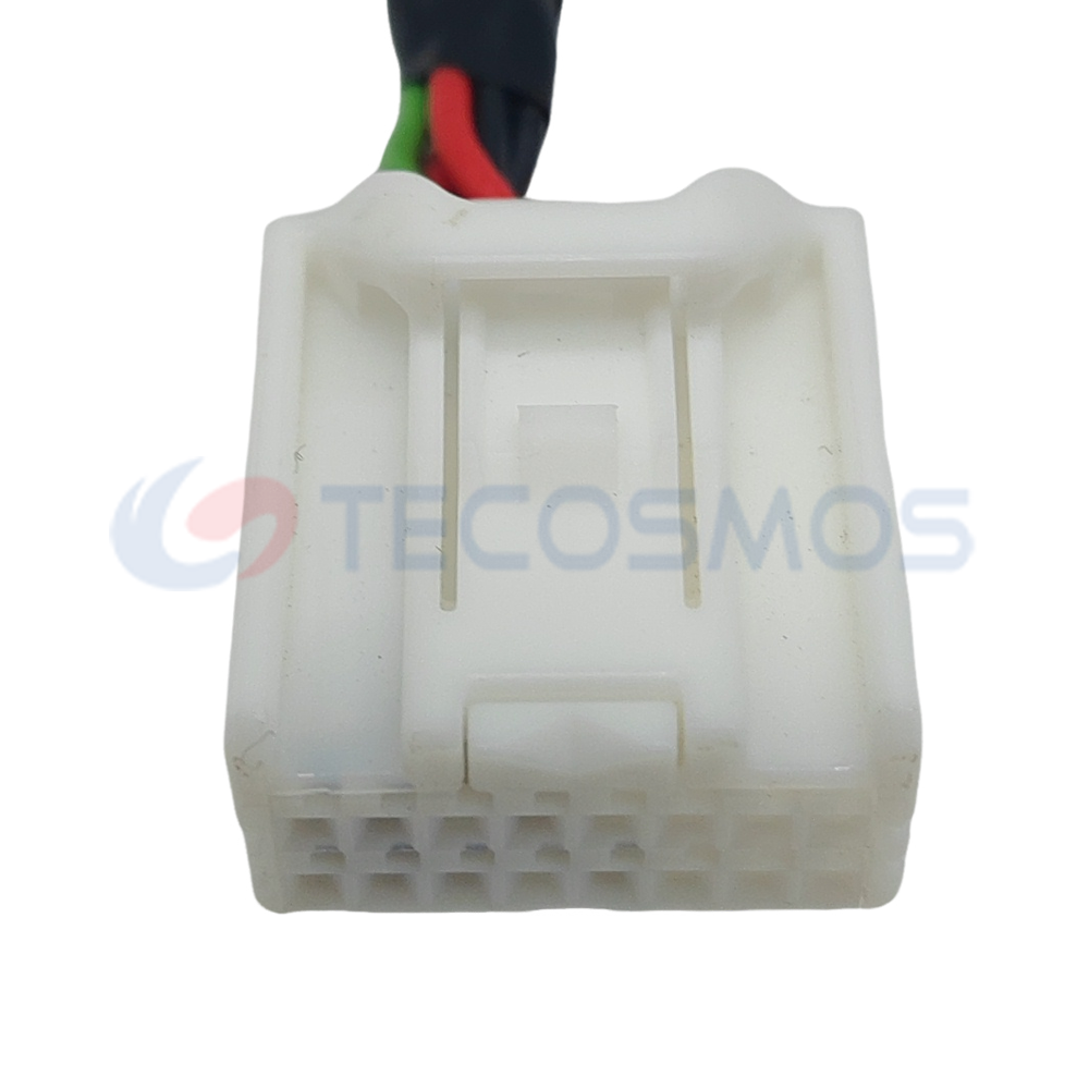 Auto Parts White Universal Connector Female 16- Pin CT16-0045M-1