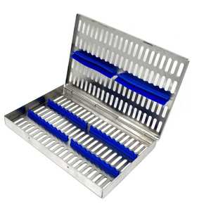 Juego de 4 Instrumentos Quirúrgicos Alemanes Surtidos, Casete de Esterilización en Autoclave, Kit Profesional de Acero Inoxidable SURGINEXA - Product Image 5