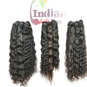 Extensions de Cheveux Humains Bouclés 100% Naturels de Qualité Supérieure, Alignés dans le Sens de la Cuticule, Fabriqués au Vietnam, Couleur Noire - Product Image 3