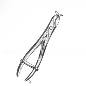 Aplicador de instrumentos veterinarios de 17cm de acero inoxidable Manual personalizado de Venta caliente para equipo de sujeción - Product Image 1