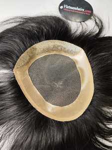 วิกผมคน100% สำหรับผู้ชายวิกผม2025ชั้นนอกแบบเต็ม - Product Image 4