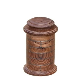 Resin Urn Wood Adults <b>for</b> <b>Ashes</b> Funeral Burial Lid Pet <b>Keepsakes</b> <b>for</b> Human Memorial Creative Urn Decorative - Product Image 1