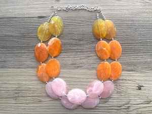 สร้อยคอแฟชั่นเรซิ่นคุณภาพดีสองชั้น ลูกปัดล็อกเก็ตสีดำ งานฝีมืออินเดีย สไตล์นางฟ้า สามารถสั่งทำได้ - Product Image 2