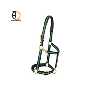 Cabestro Ligero para Montar a Caballo, Cuero de Nailon de Alta Calidad de Pakistán - Product Image 2