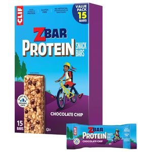 Clif Zbar Protein - Chocolate Chip - Crispy Snack <b>Bars</b> Protein <b>Bars</b> (15 Pack) - Product Image 6