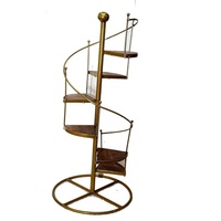 Support de pot de fleurs en métal au design moderne, support de plantes en fer forgé pour la décoration du salon, de la chambre et de l'hôtel.