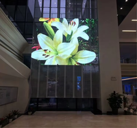 Écran LED transparent haute luminosité pour vitre arrière de taxi/voiture, résolution 8K, étanche IP65, lisible en plein soleil, pour extérieur