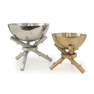 ถ้วยอลูมิเนียมสีทองสำหรับใส่ของหวานไอศกรีมถั่วแบบโมเดิร์น ขายส่ง เป็นมิตรกับสิ่งแวดล้อม ใช้แล้วทิ้ง คุณภาพสูง สำหรับใส่ช็อกโกแลตและผลไม้อบแห้ง - Product Image 1