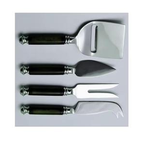 Rebanadora de queso y alimentos con tablero Cocina de acero inoxidable Metal Herramientas de selección personalizadas Logotipo de serigrafía Manija del paquete del hotel - Product Image 1